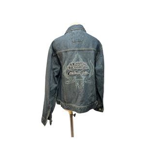 Harley Davison Custom Speed Denim Jacket
